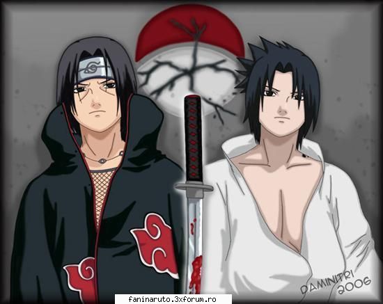 Personaje din Naruto si Naruto Shippudenn - Itachi and Sasuke - Pozele personajelor