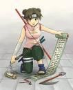 tenten personaje din naruto si naruto shippudenn