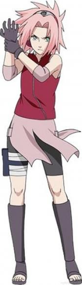 sakura personaje din naruto si naruto shippudenn