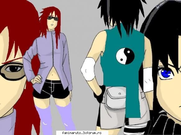 Poze cu personaje modificate - Karin and Sakura - Fan-art