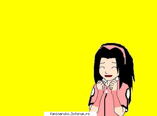 sasuke and sakura's daughter :rotfl:
 poze cu personaje modificate